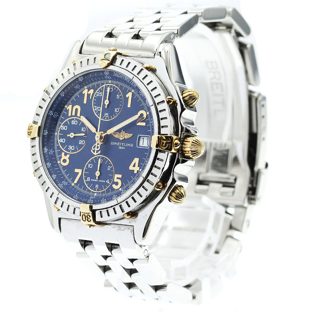BREITLING Chronomat Bikoro B13050.1 Date Chronograph Blue Dial Automatic_883750