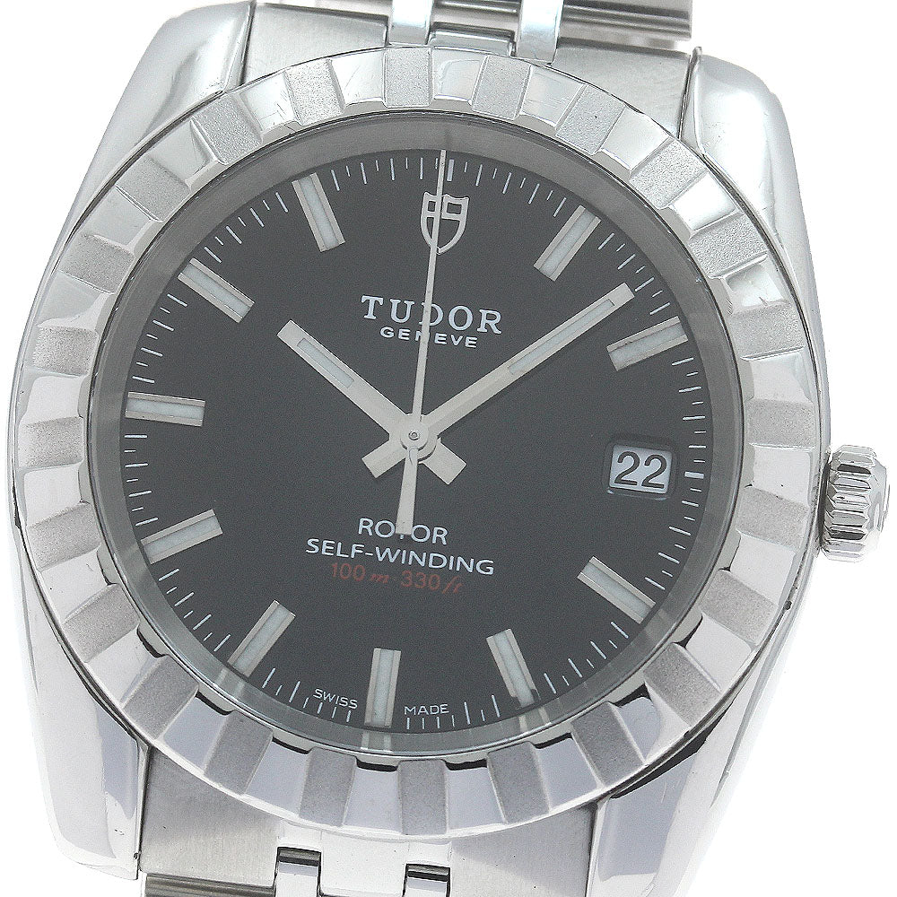 TUDOR Classic 21010 Date Black Dial Automatic Men's Watch_883759