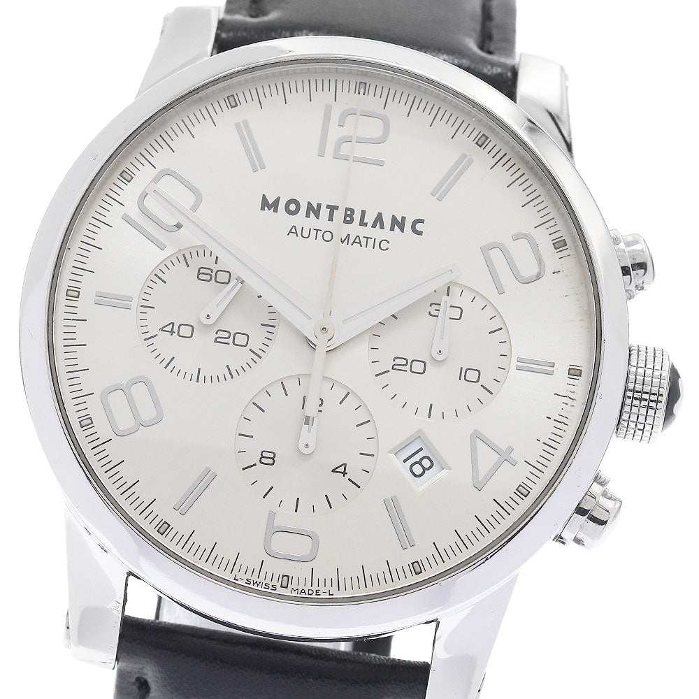 MONTBLANC Time walker 7141 Chronograph Silver Dial Automatic Men's Watch_883762