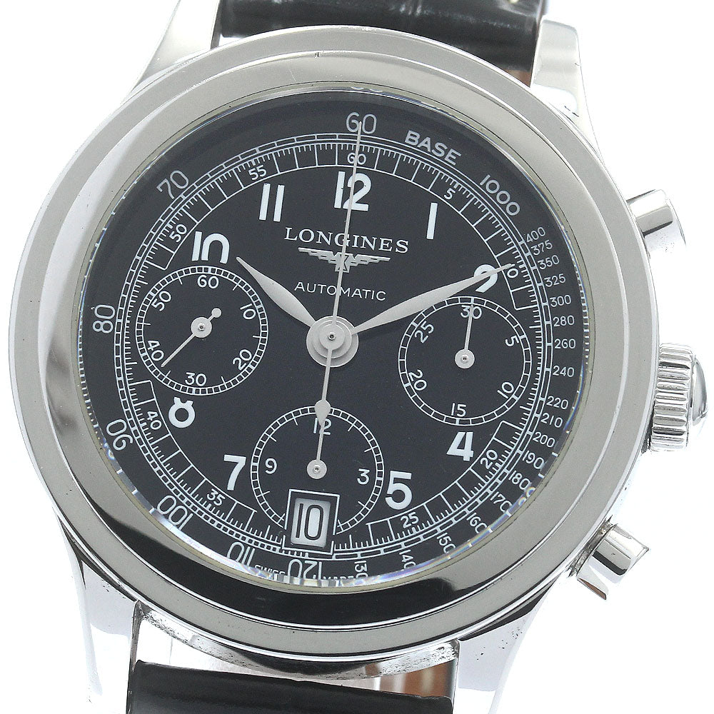 LONGINES Heritage 1942 L2.768.4 Chronograph black Dial Automatic Men's Watch_883764