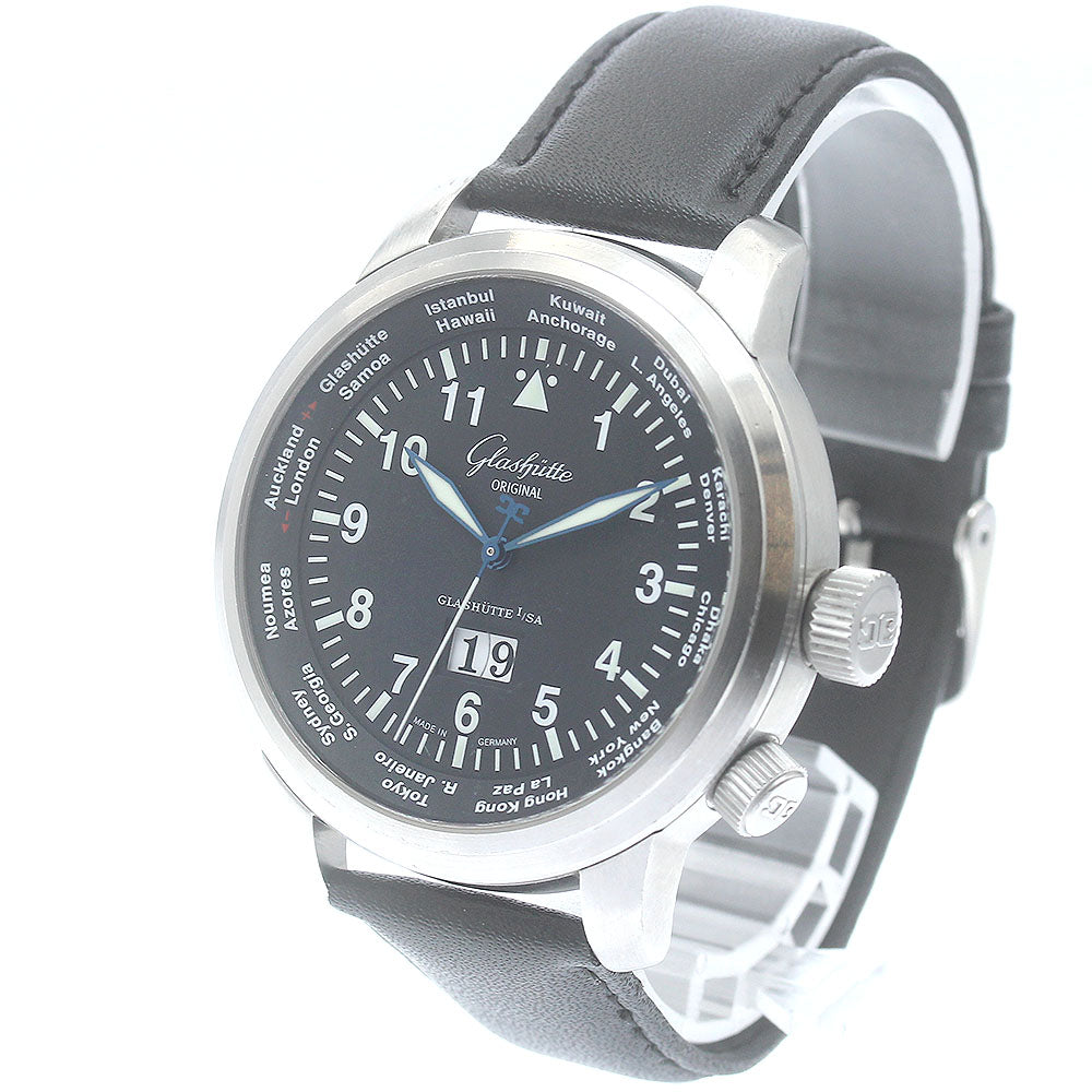 GLASHUTTE ORIGINAL Senator Navigator World View 2-39-47-07-07-04 Men's_883765