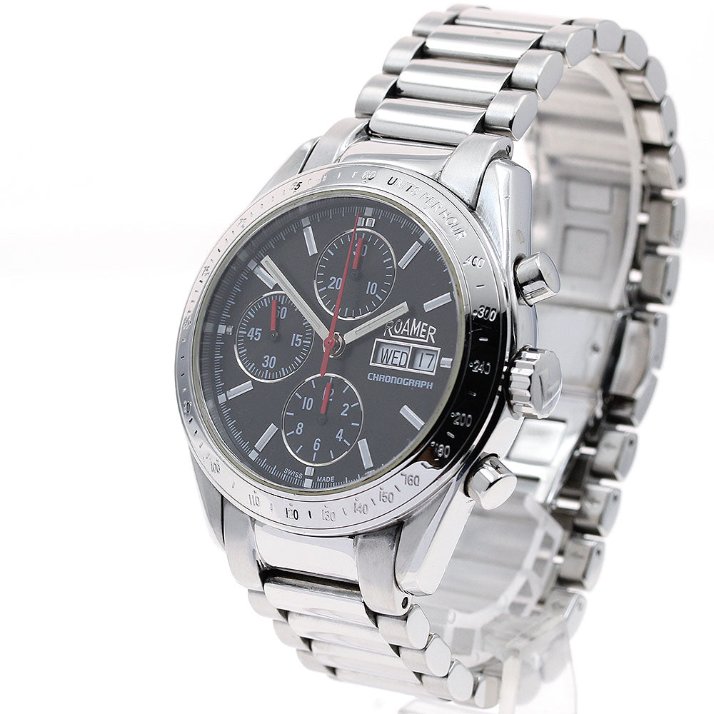 ROAMER Small Seconds Day Date black Dial Automatic Men's Watch_883777