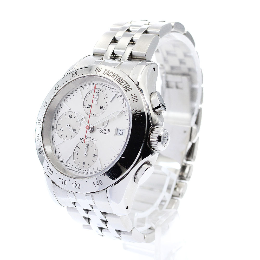 TUDOR Chronautic 79380P Date Cal.7750 Silver Dial Automatic Men's Watch_883780
