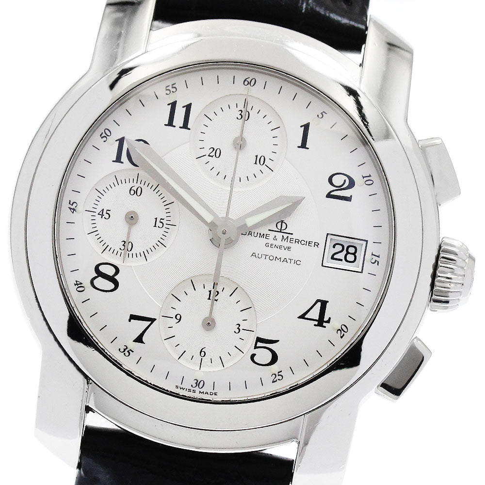 Baume & Mercier Cape Land MV045216 Chronograph Date Silver Dial Automatic Men's Watch_883789