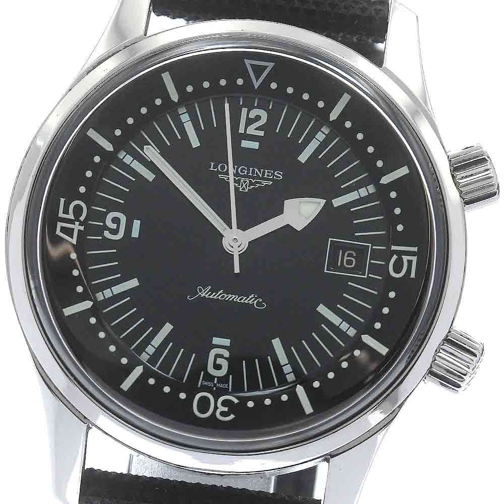 LONGINES Legend diver L3.674.4 Date black Dial Automatic Men's Watch_883790