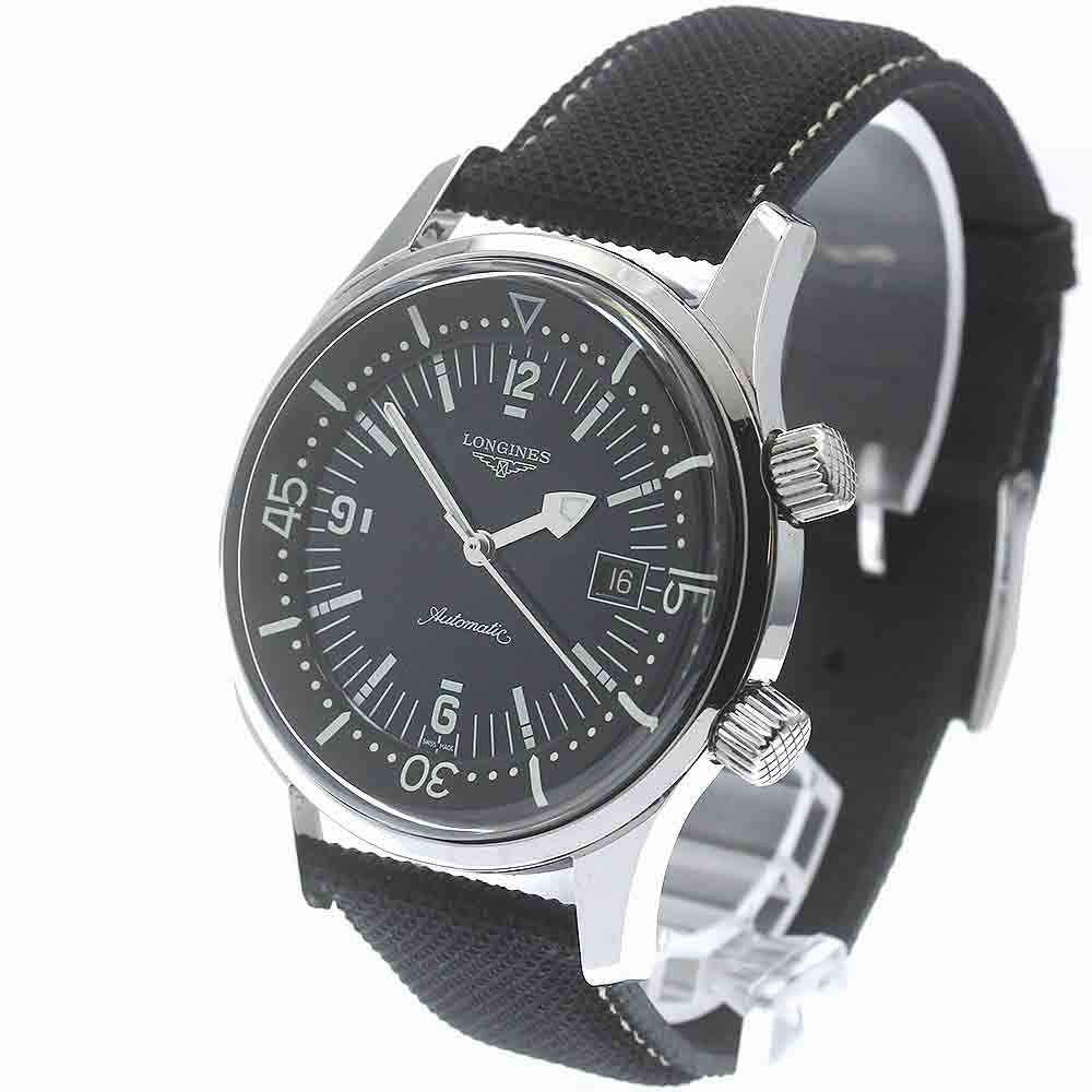 LONGINES Legend diver L3.674.4 Date black Dial Automatic Men's Watch_883790