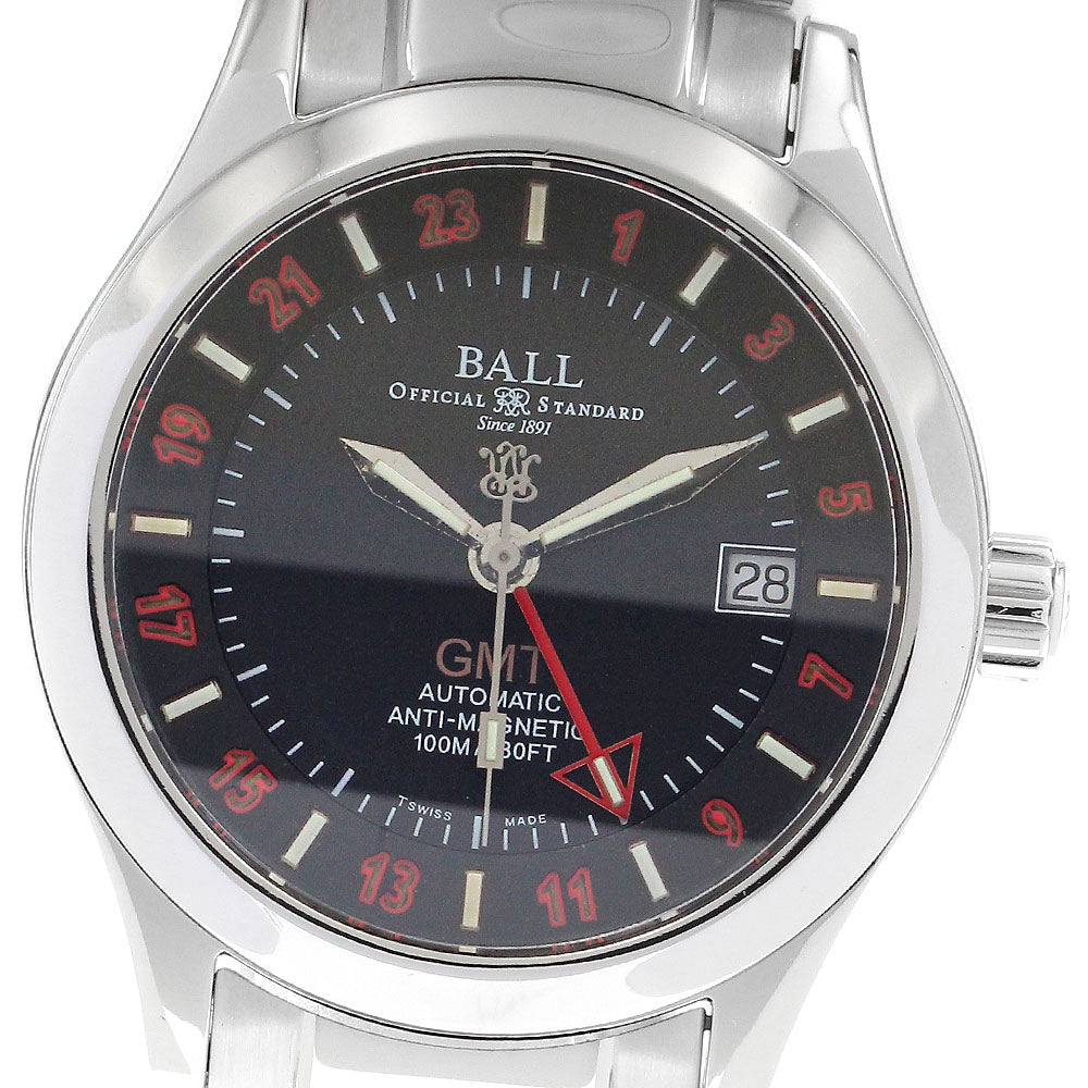 BALL WATCH Engineer II GM1032C GMT date black Dial Automatic Men's Watch_883809