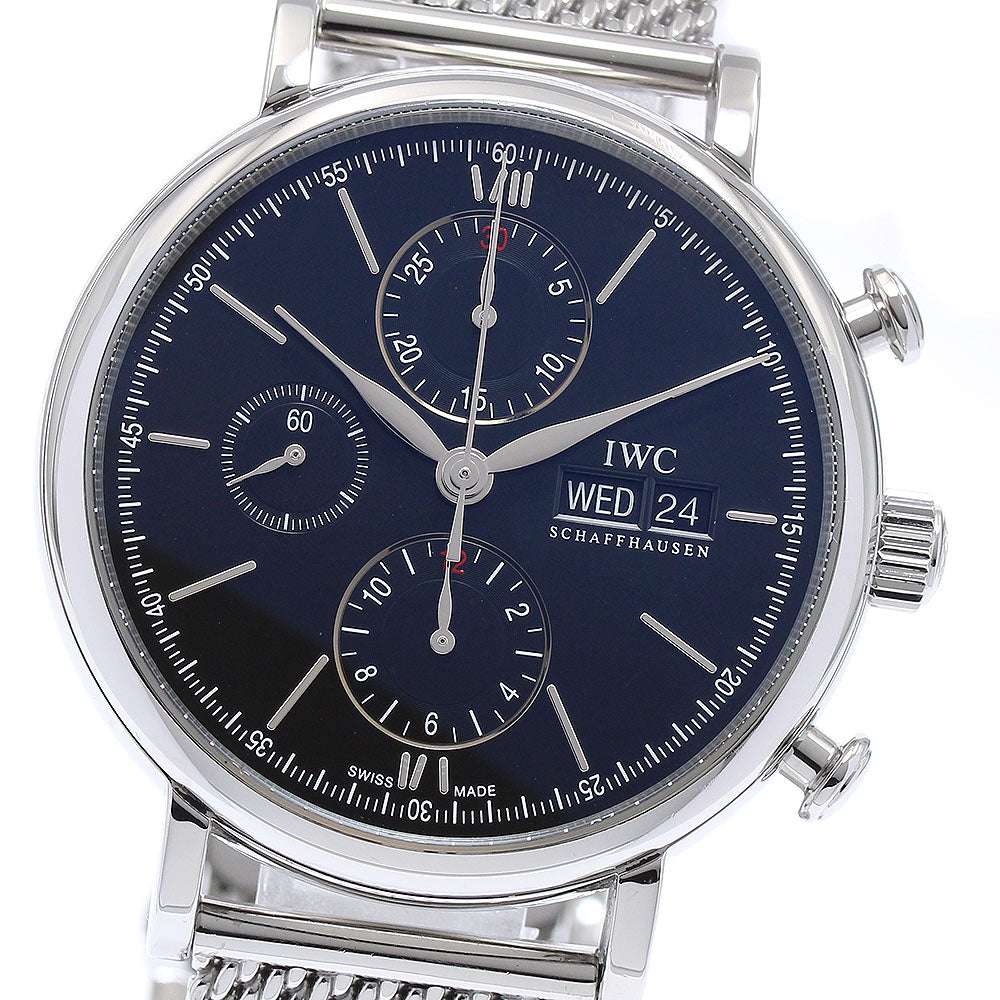IWC SCHAFFHAUSEN Port Fino Chronograph IW391030 Automatic Men's Watch_883814