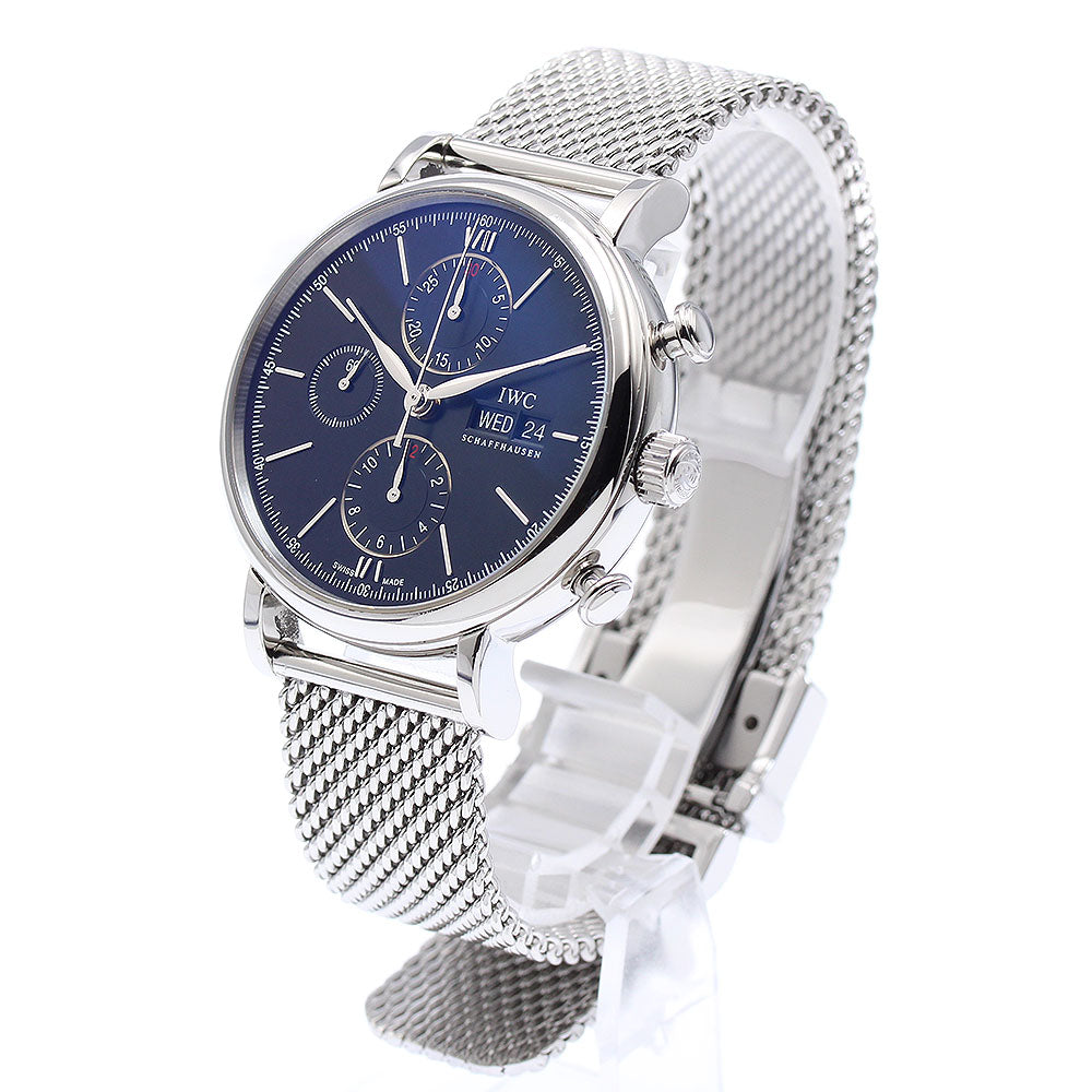 IWC SCHAFFHAUSEN Port Fino Chronograph IW391030 Automatic Men's Watch_883814