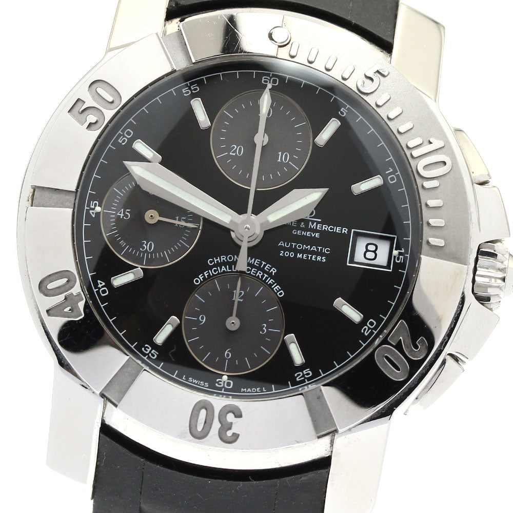 Baume & Mercier Cape Land 65352 Chronograph black Dial Automatic Men's_883826