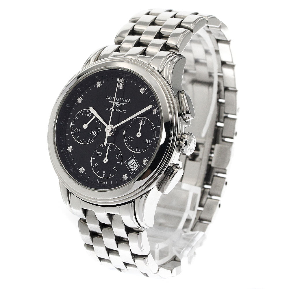 LONGINES Flagship L4.803.4 Chronograph 10P diamond Automatic Men's Watch_883828