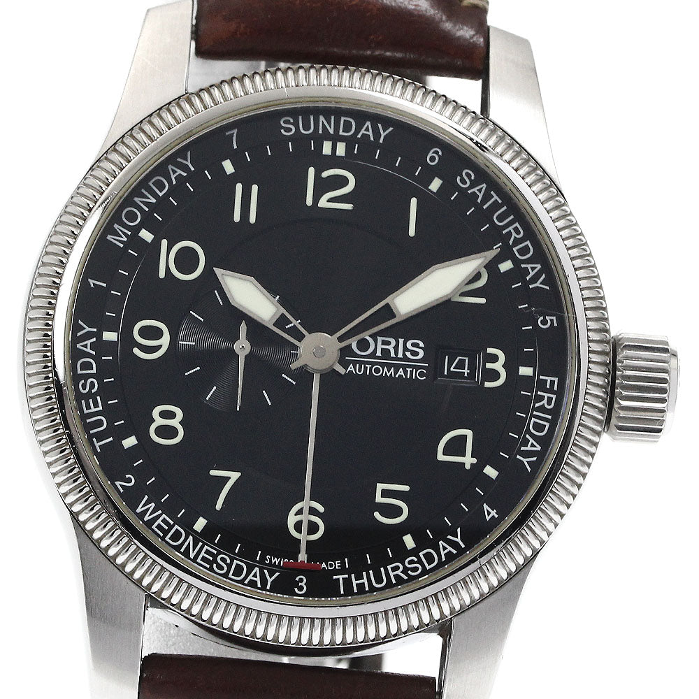 ORIS Big crown 7629-40 Date Small Second black Dial Automatic Men's Watch_883833