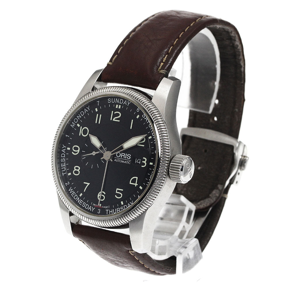 ORIS Big crown 7629-40 Date Small Second black Dial Automatic Men's Watch_883833