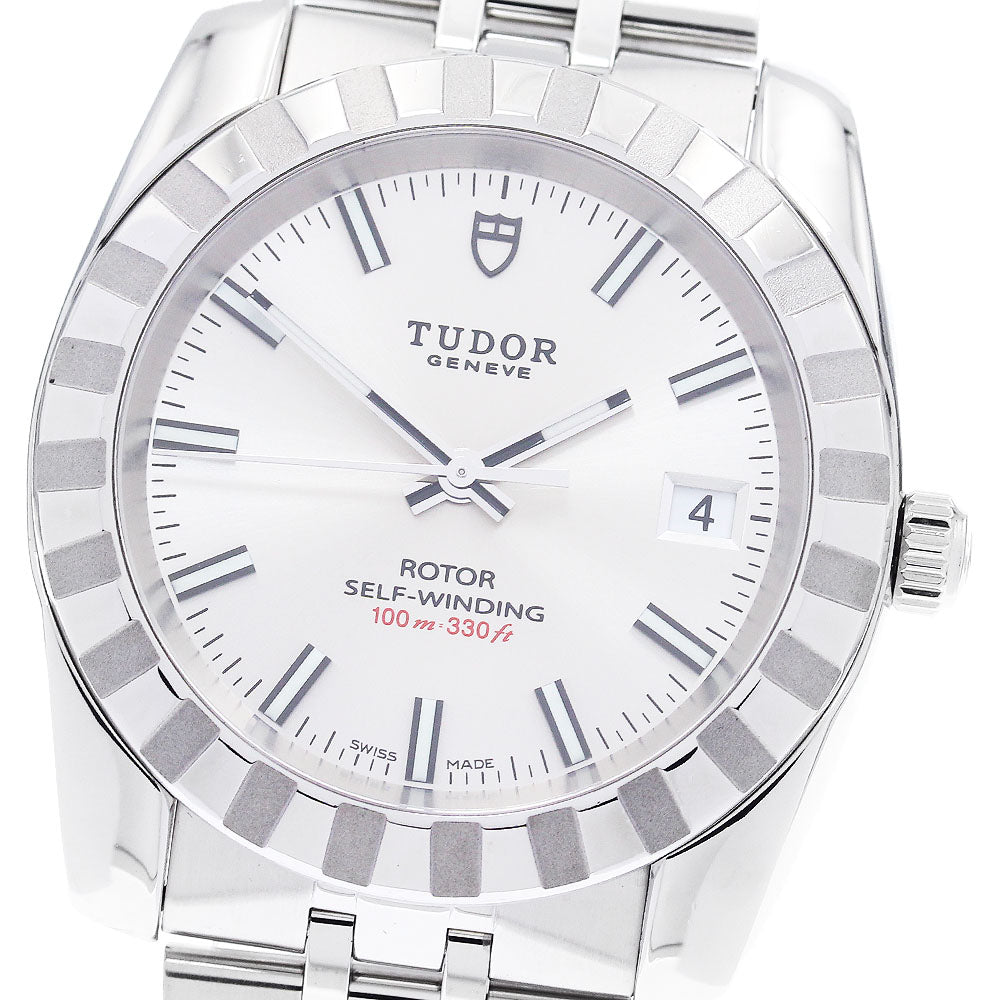 TUDOR Classic 21010 Date Silver Dial Automatic Men's Watch_883845
