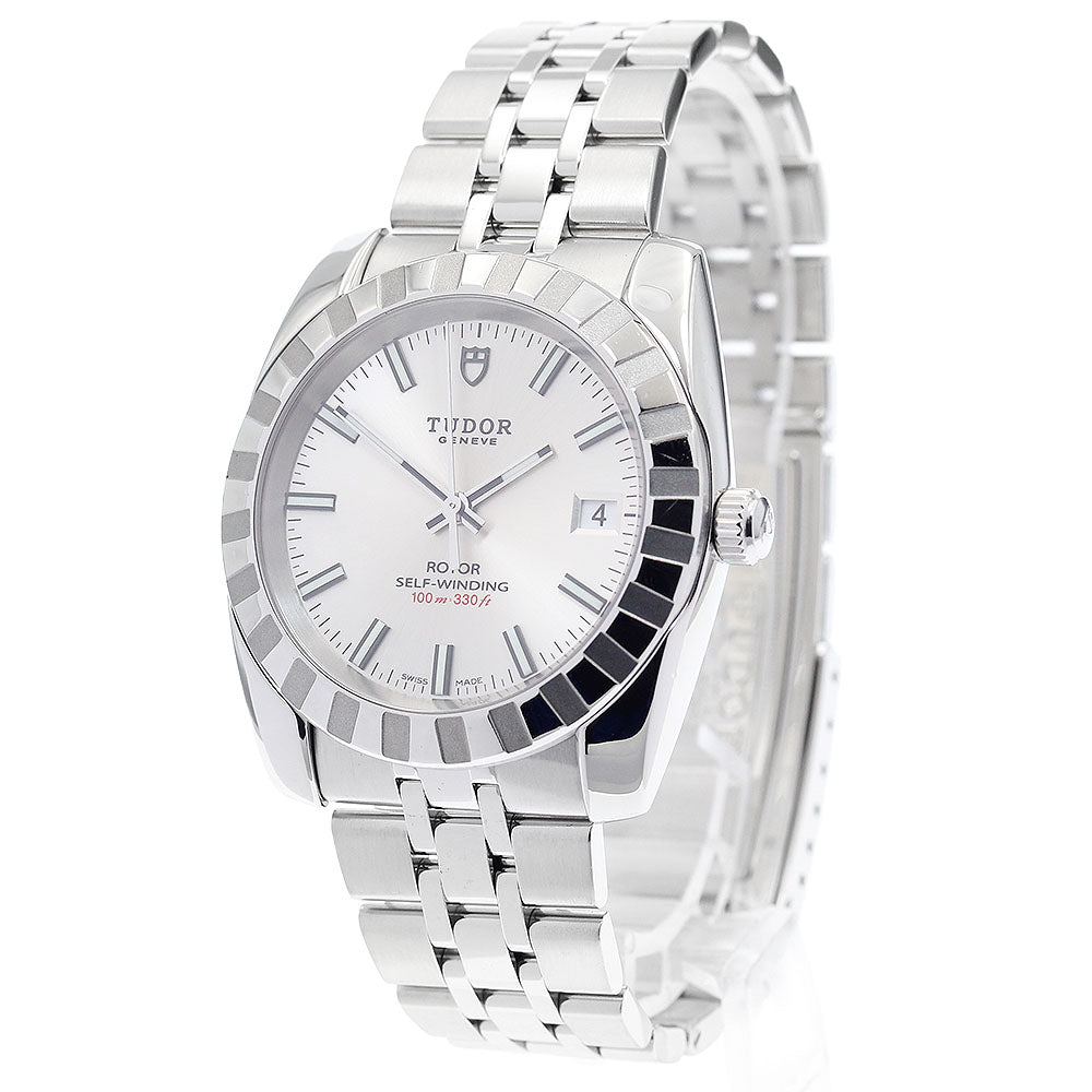 TUDOR Classic 21010 Date Silver Dial Automatic Men's Watch_883845