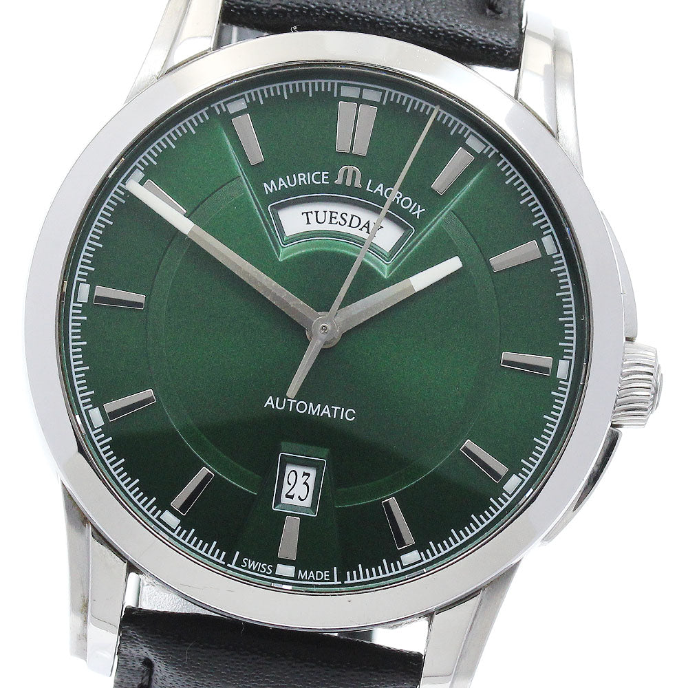 MAURICE LACROIX Pontos PT6158-SS001-63E Day date Automatic Men's Watch_883854
