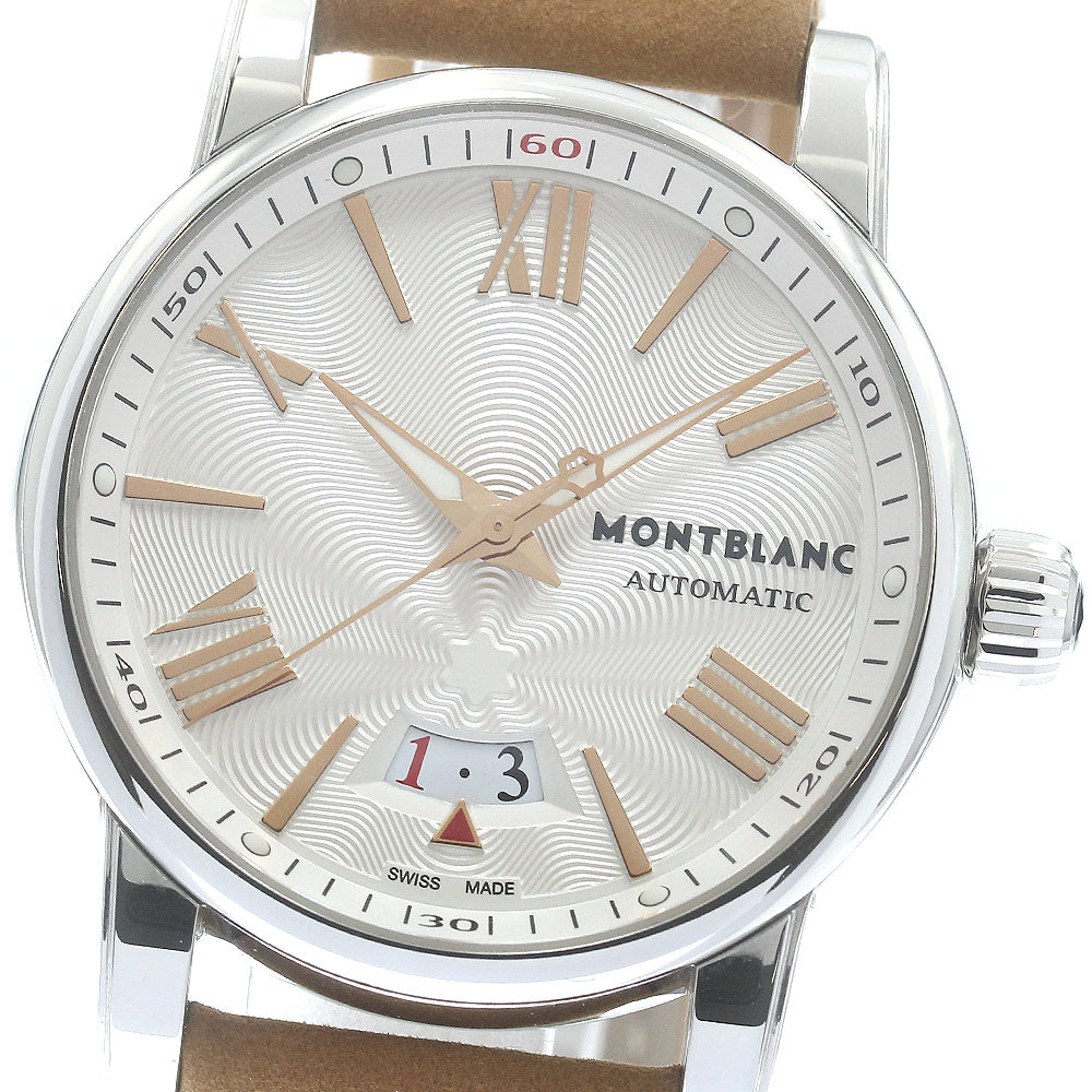 MONTBLANC Star 4810 7102 Date Silver Dial Automatic Men's Watch_883859