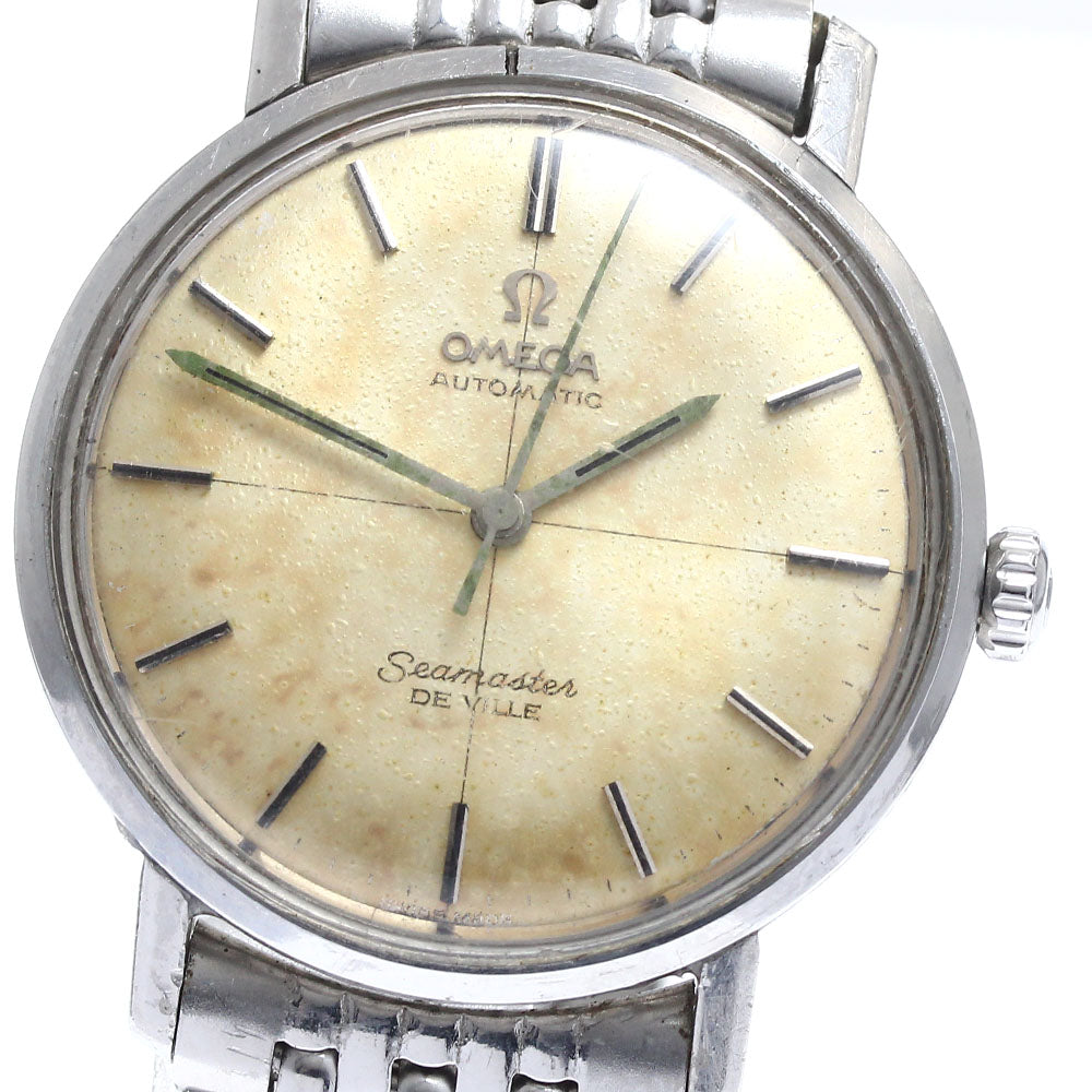 OMEGA Seamaster De Ville Rice Bracelet Silver Dial Automatic Men's Watch_883880