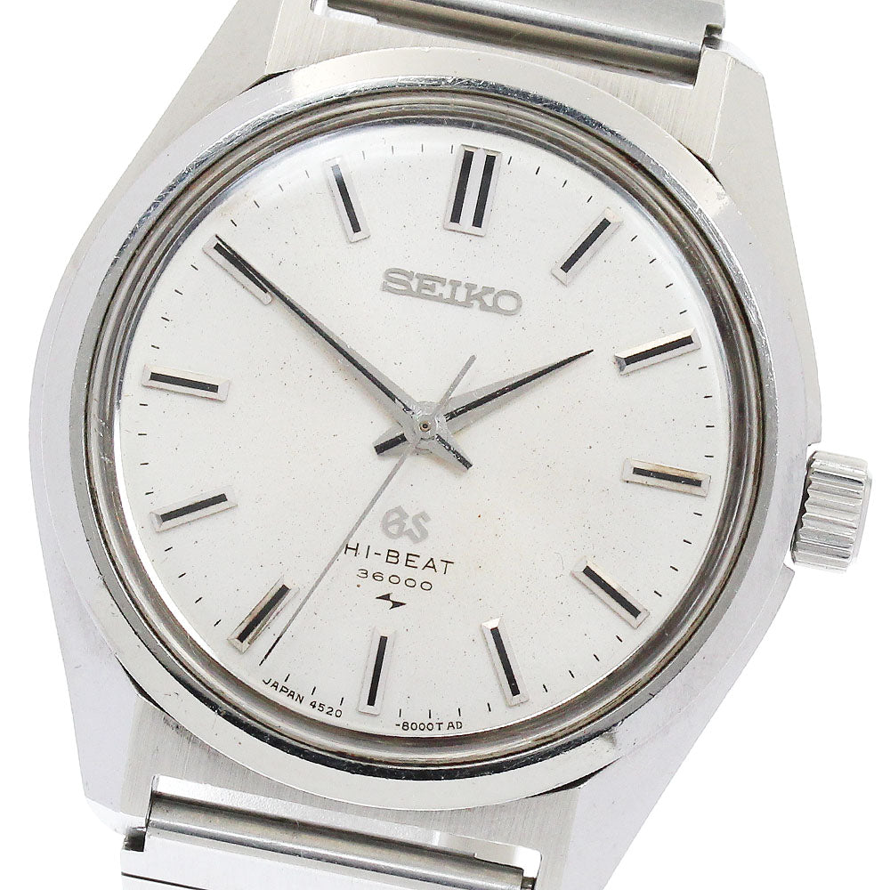 SEIKO Grand Seiko High Beat 4520-8000 Silver Dial Hand Winding Men's_883894