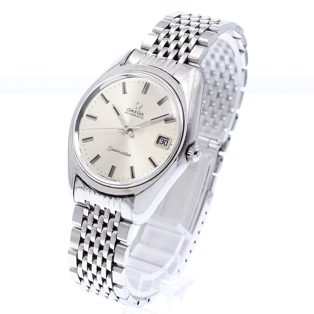 OMEGA Seamaster 166.067 Date Cal.565 Silver Dial Automatic Men's Watch_883949