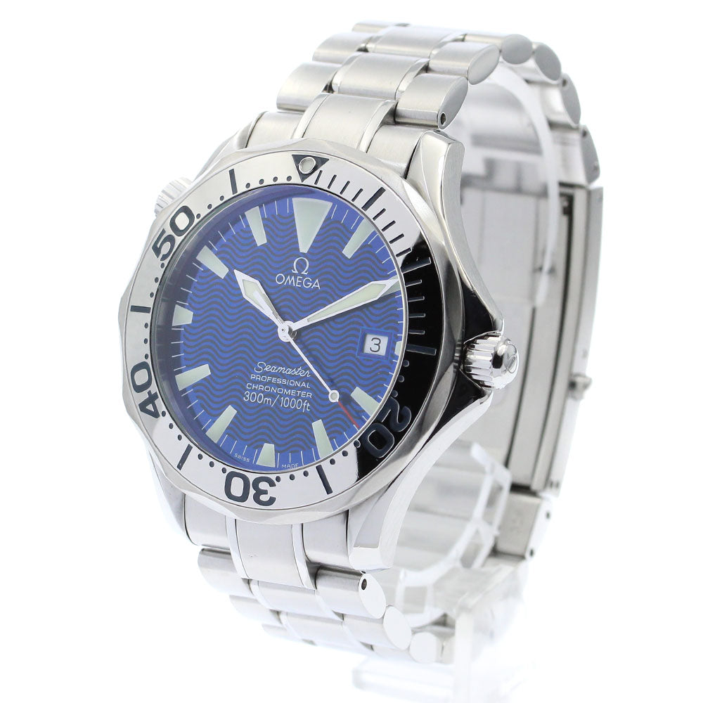 OMEGA Seamaster300 2255.80 Date blue Dial Automatic Men's Watch_883971