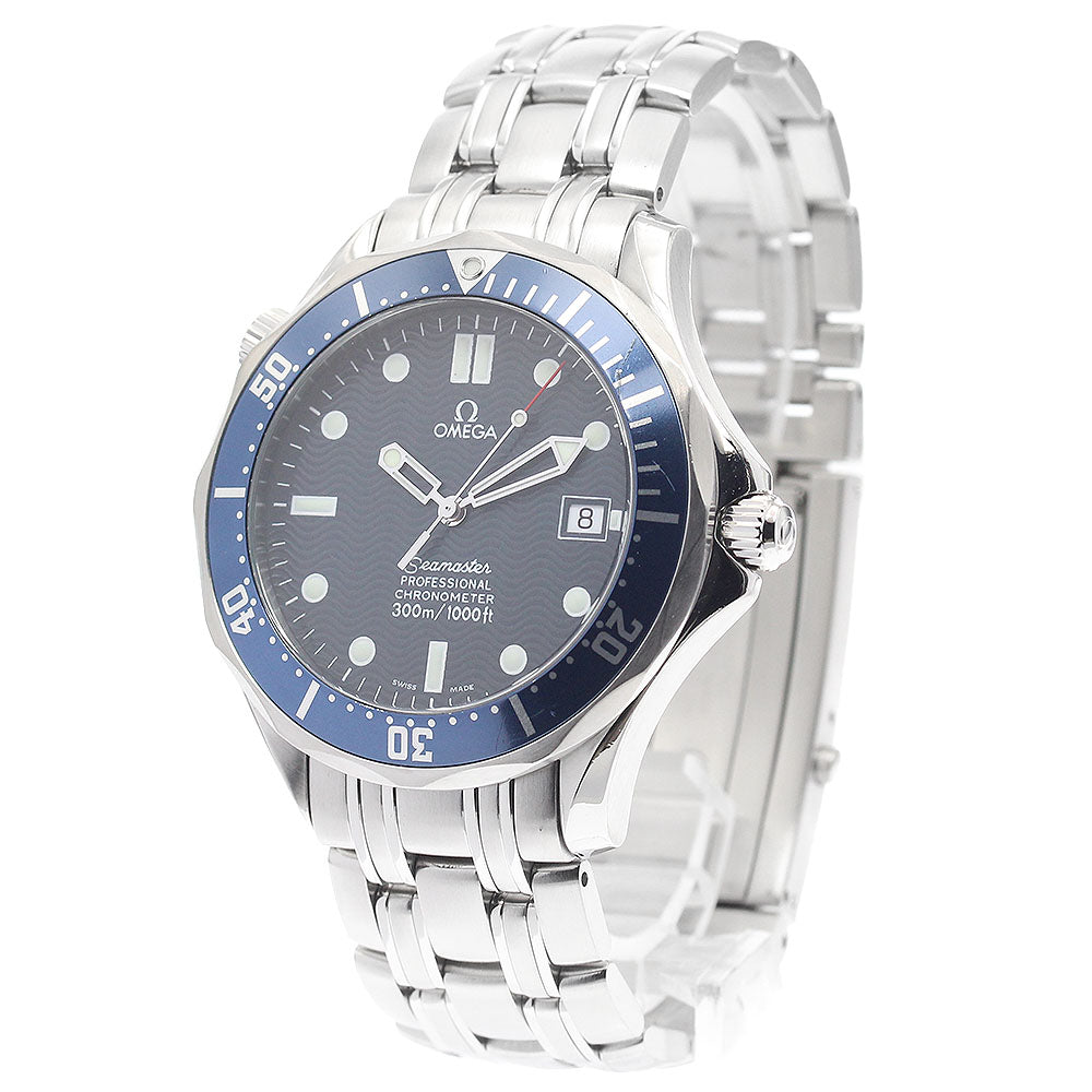 OMEGA Seamaster300 2531.80 Date Navy Dial Automatic Men's Watch_883978