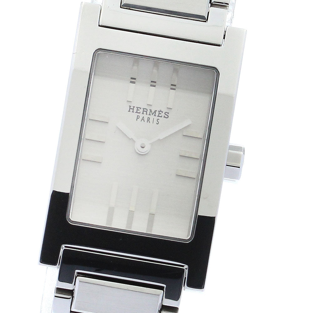 HERMES tandem TA1.210 Silver Dial Quartz Ladies Watch_883985