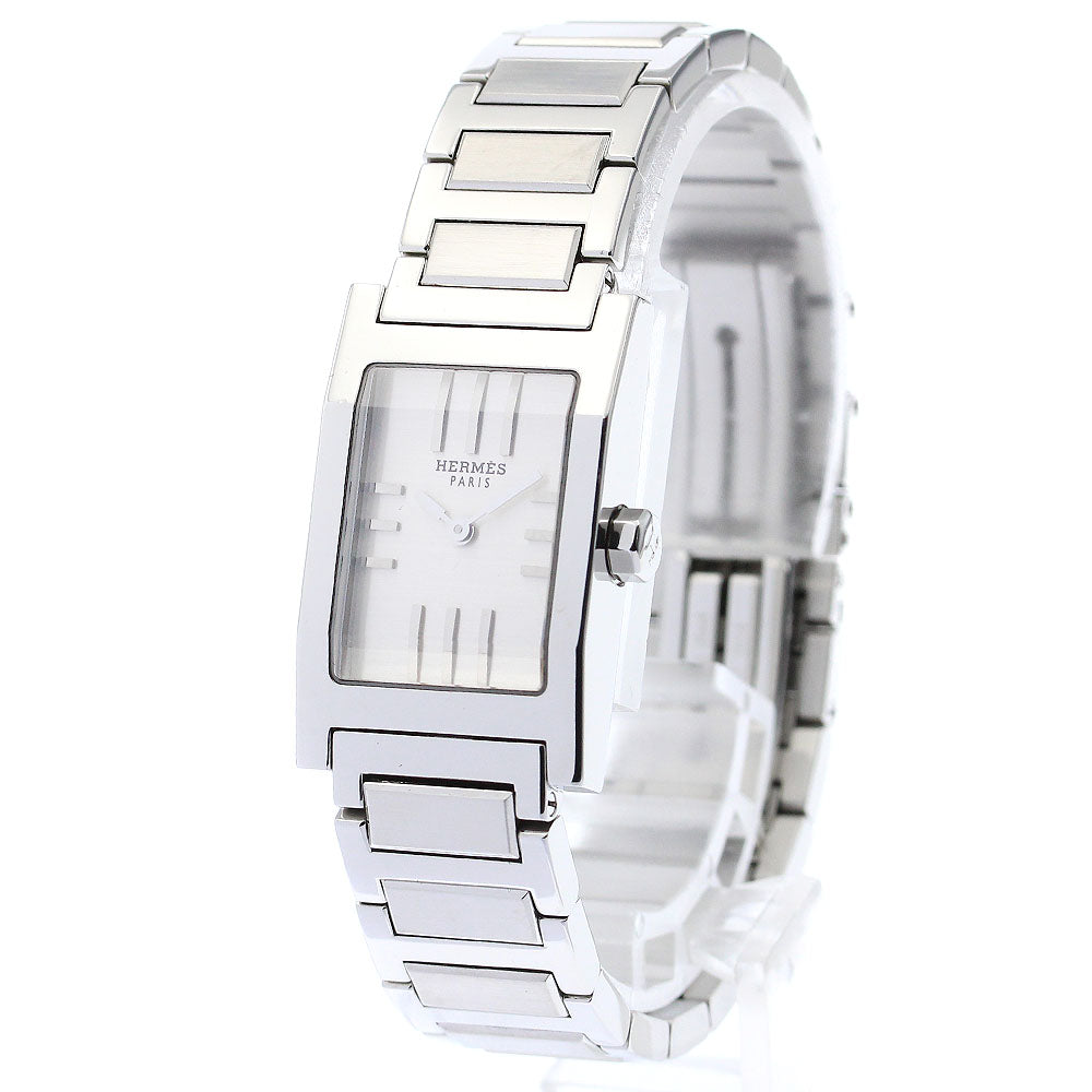 HERMES tandem TA1.210 Silver Dial Quartz Ladies Watch_883985