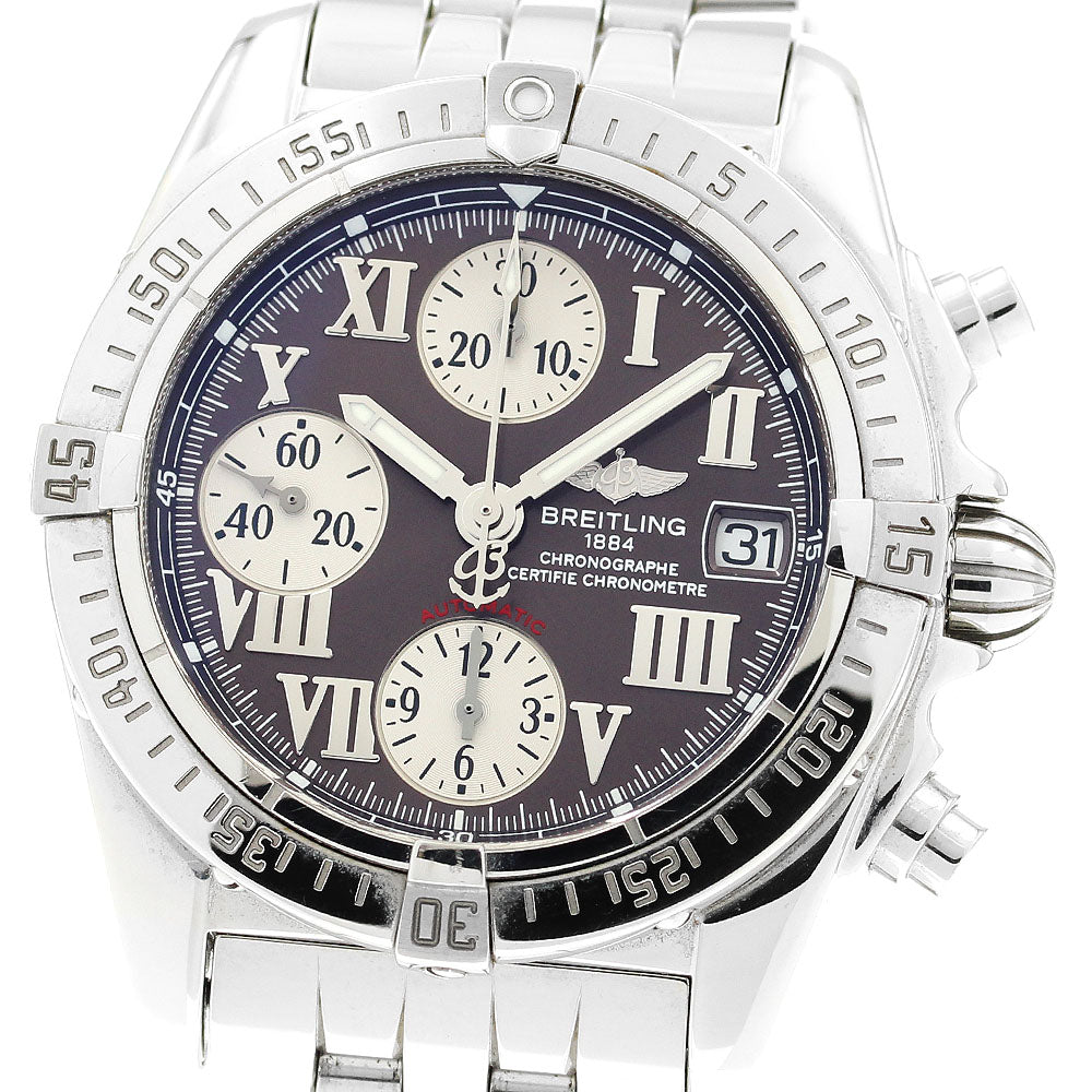 BREITLING Chrono cockpit A13358 Date Chronograph Automatic Men's Watch_883989