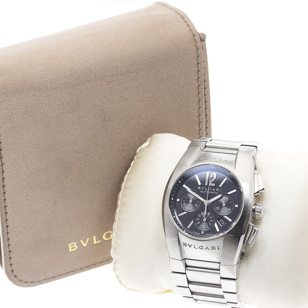 BVLGARI Elgon EG35SCH Chronograph black Dial Automatic Boy's Watch_884002