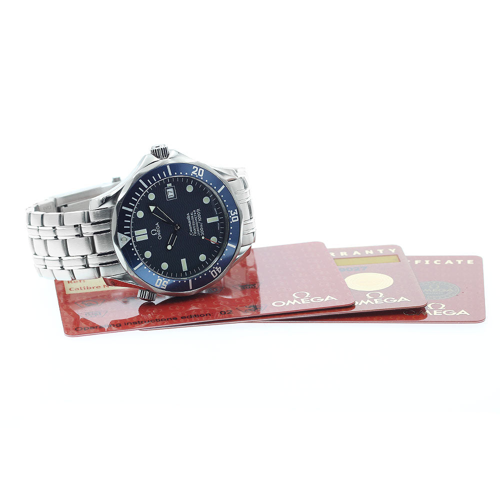 OMEGA Seamaster300 2531.80 Date Navy Dial Automatic Men's Watch_884003
