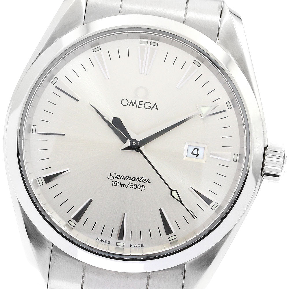 OMEGA Seamaster Aqua Terra 2517.30 Date Silver Dial Quartz Men's Watch_884004