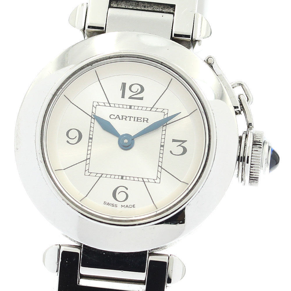 CARTIER Miss pasha W3140007 Silver Dial Quartz Ladies Watch_884011