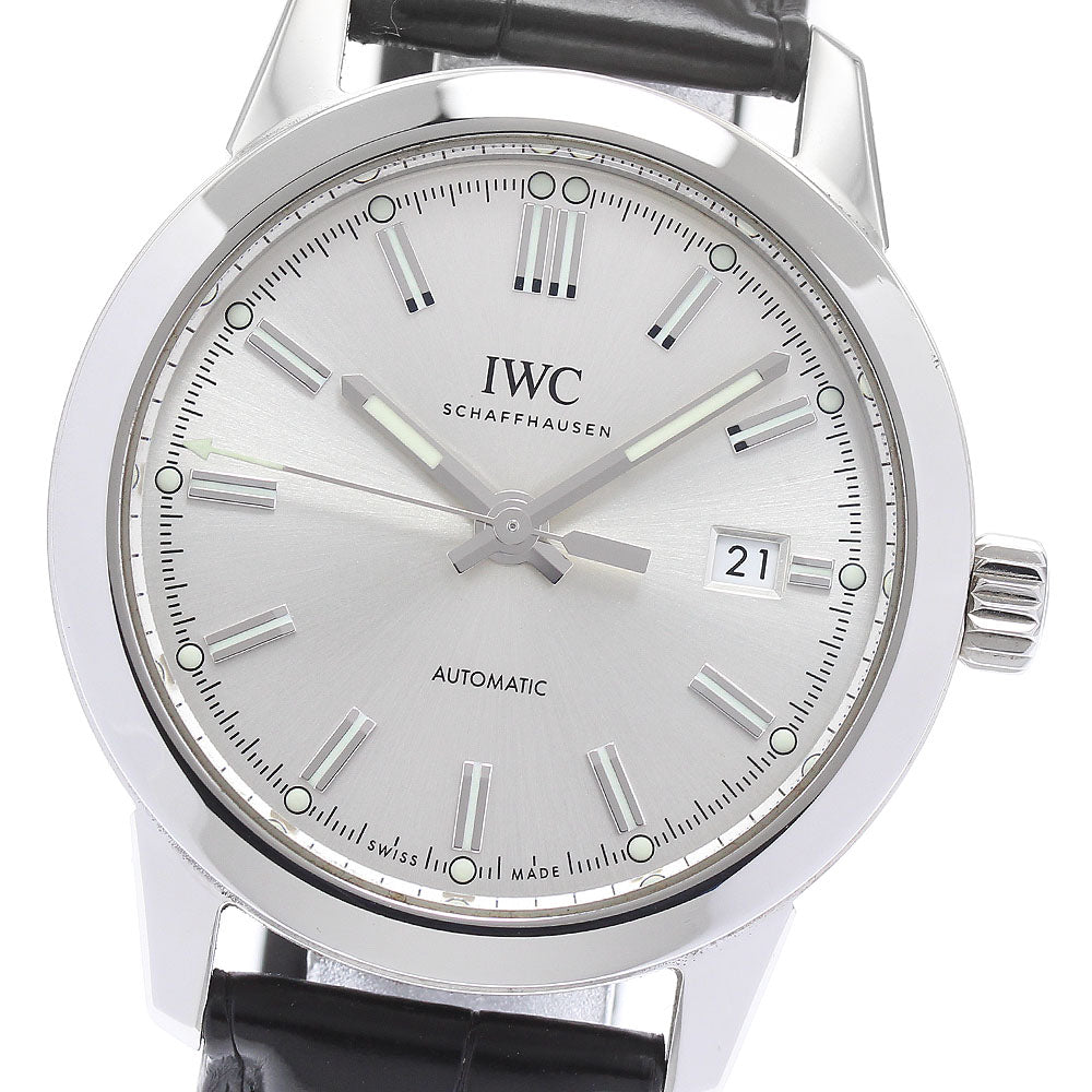 IWC SCHAFFHAUSEN Ingenieur IW357001 Date Silver Dial Automatic Men's Watch_884013