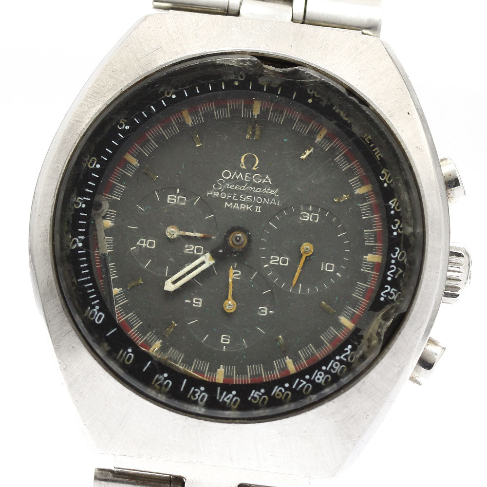 OMEGA Speedmaster Professional Mark II 145.014 Cal.861 black Dial Hand Winding Men's Watch_884020
