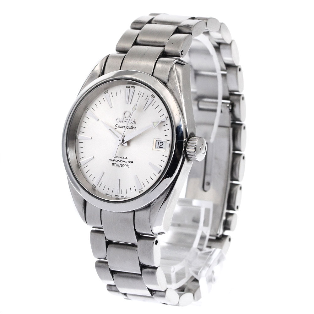 OMEGA Seamaster Aqua Terra 2504.30 Date Silver Dial Automatic Boy's Watch_884023