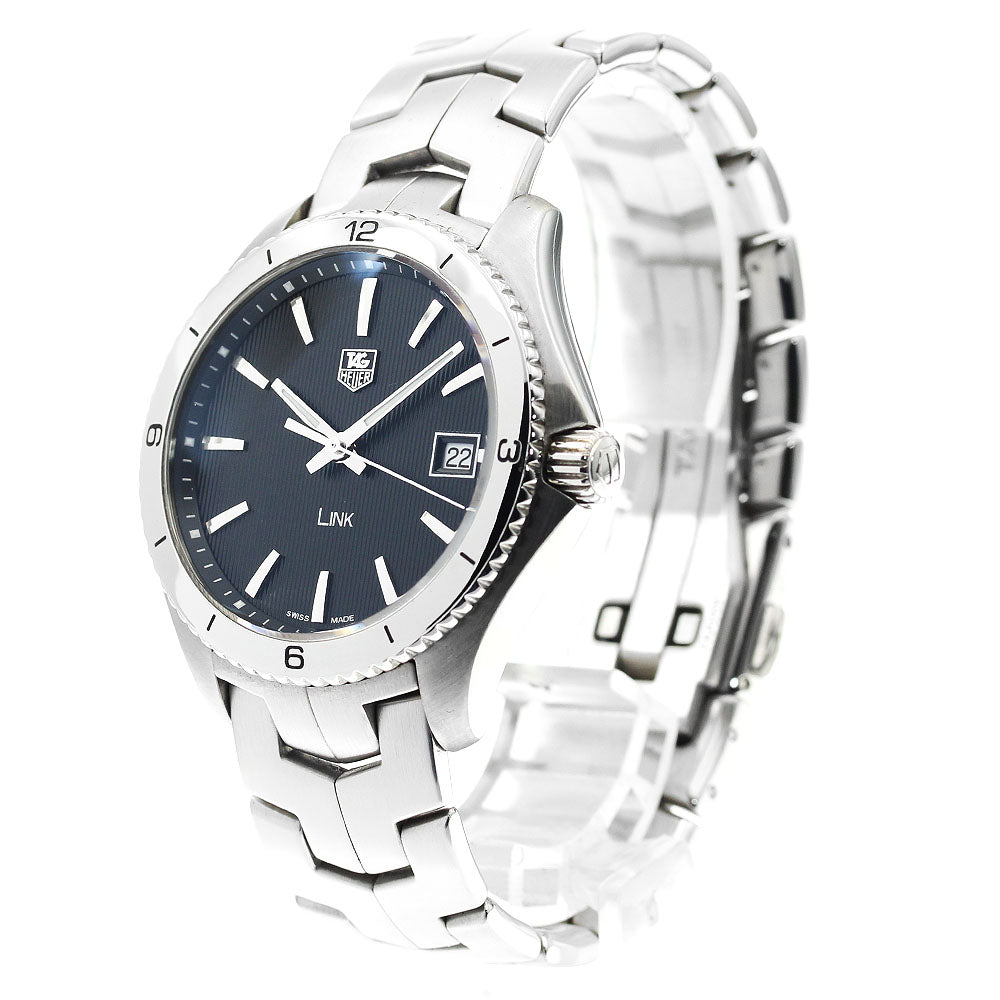 TAG HEUER Link WAT1110 Date black Dial Quartz Men's Watch_884027