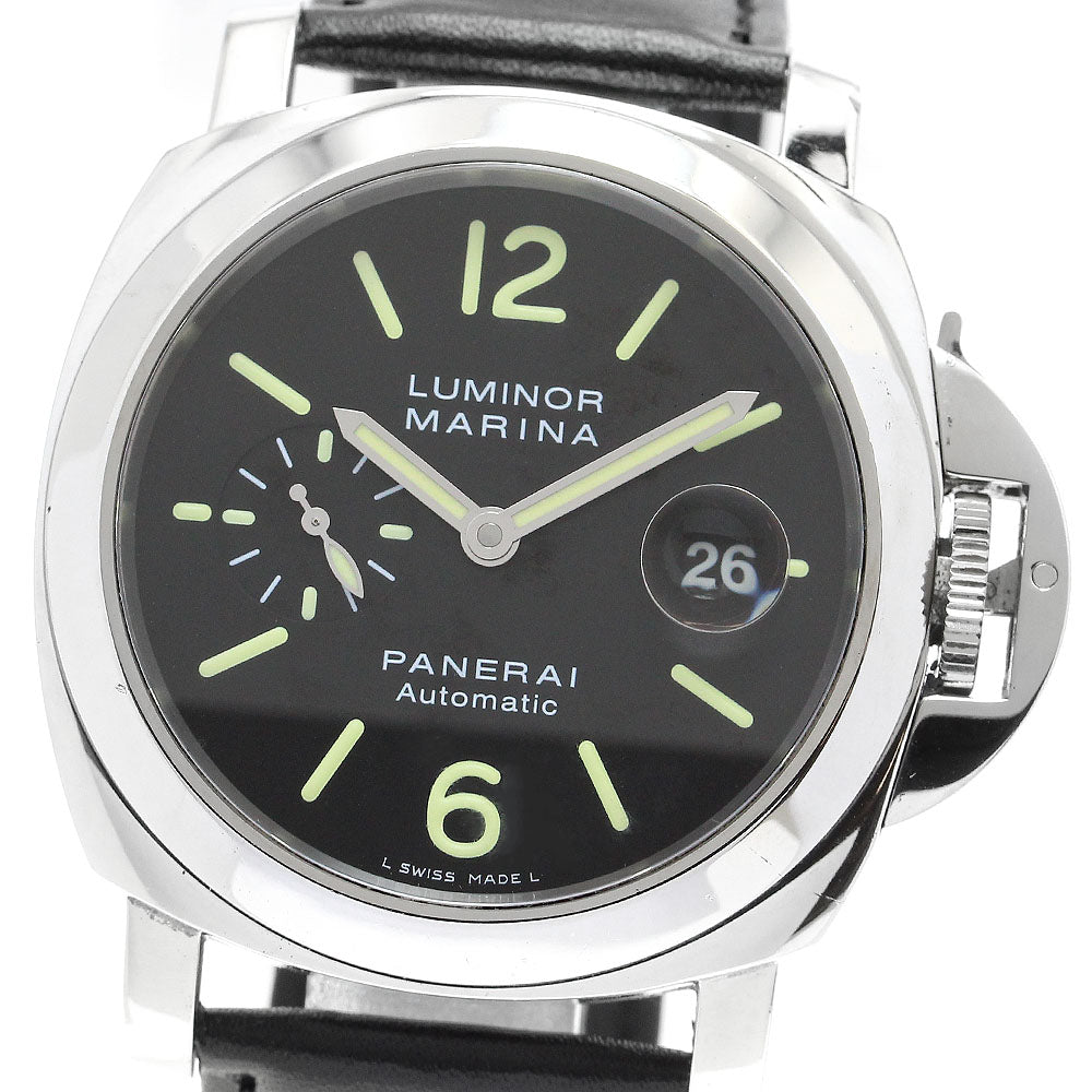 PANERAI Luminor Marina PAM00104 Small seconds black Dial Automatic Men's_884040