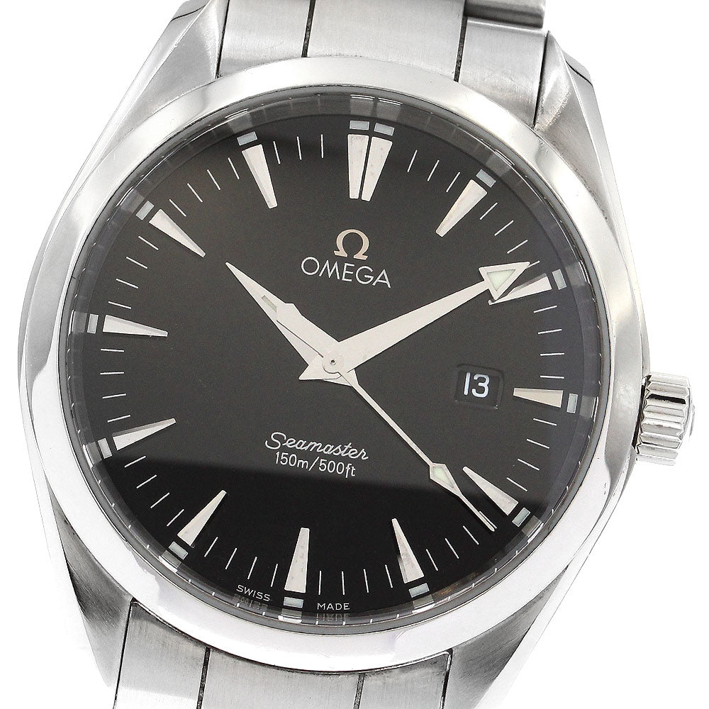 OMEGA Seamaster Aqua Terra 2517.50 Date black Dial Quartz Men's Watch_884043