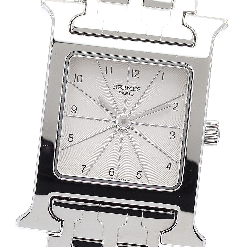 HERMES H watch HH1.210 Silver Dial Quartz Ladies Watch_884091
