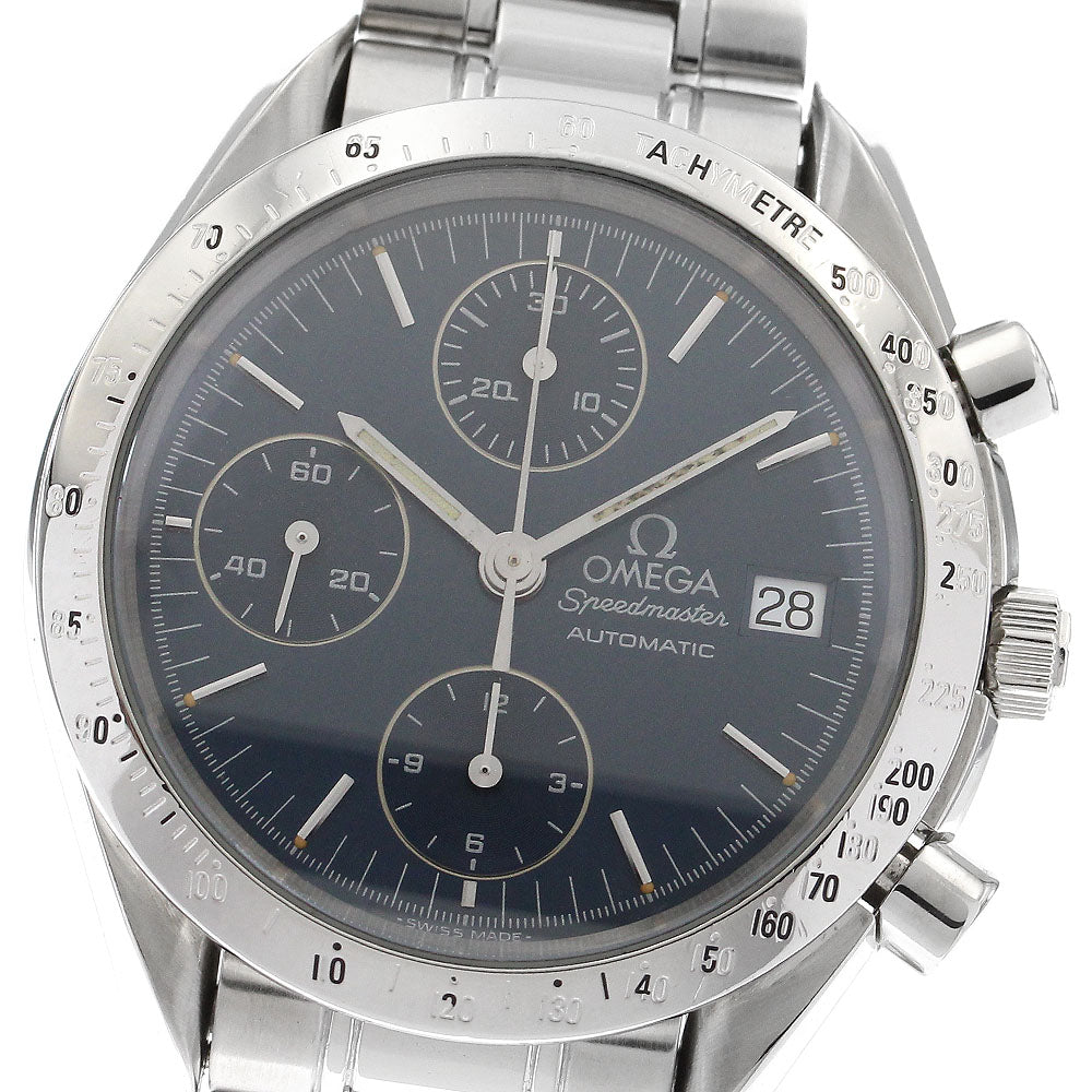OMEGA Speedmaster 3511.80 Date Chronograph Navy Dial Automatic Men's_884108