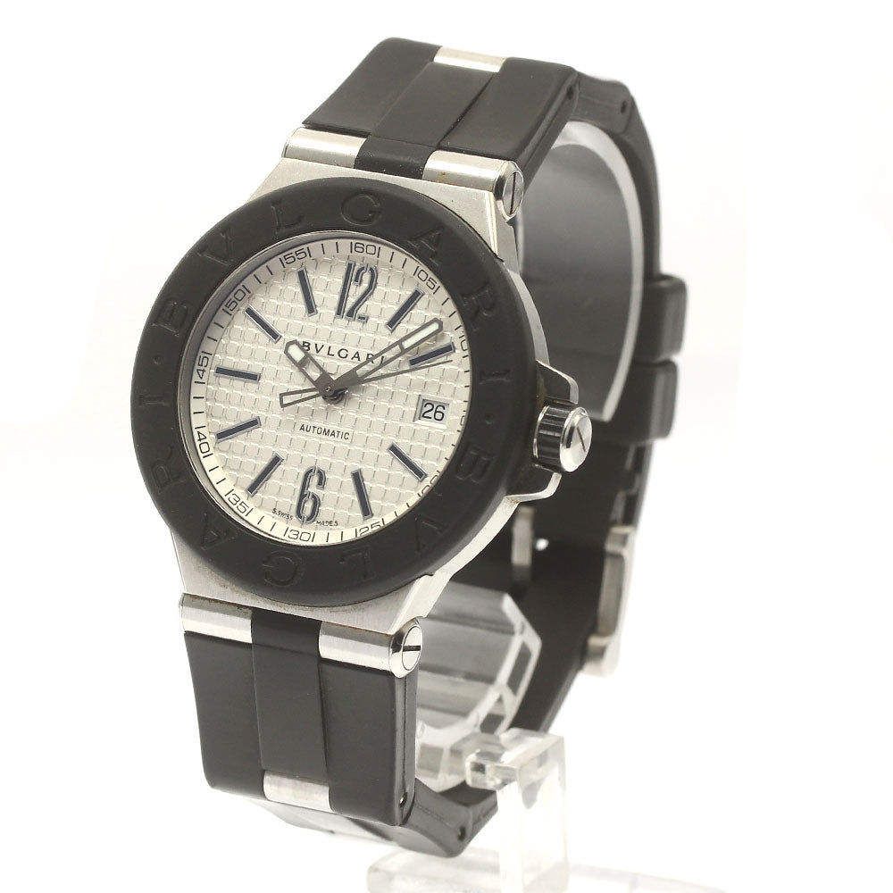 BVLGARI Diagono DG40SV Date Silver Dial Automatic Men's Watch_884120