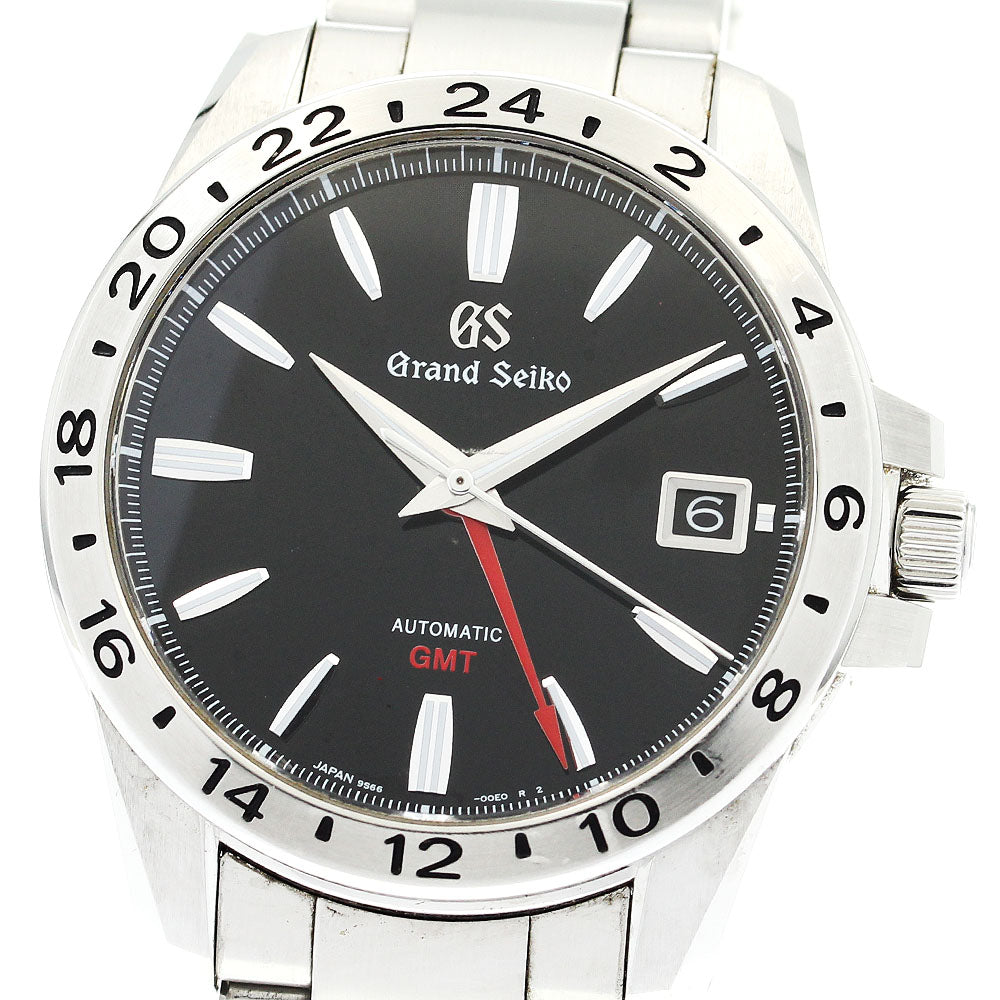 SEIKO Grand Seiko SBGM227/9S66-00B0 GMT black Dial Automatic Men's Watch_884129