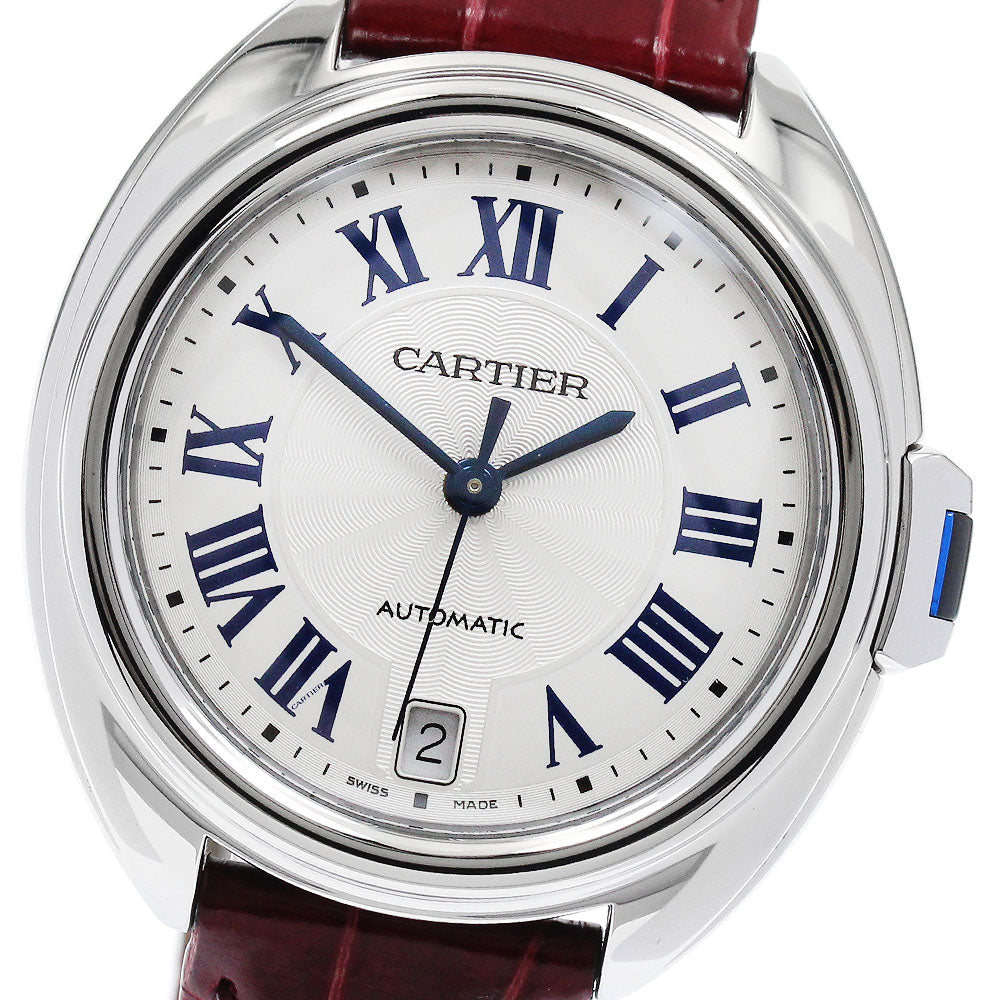 CARTIER Kuredu Cartier WSCL0017 Date Silver Dial Automatic Ladies Watch_884135