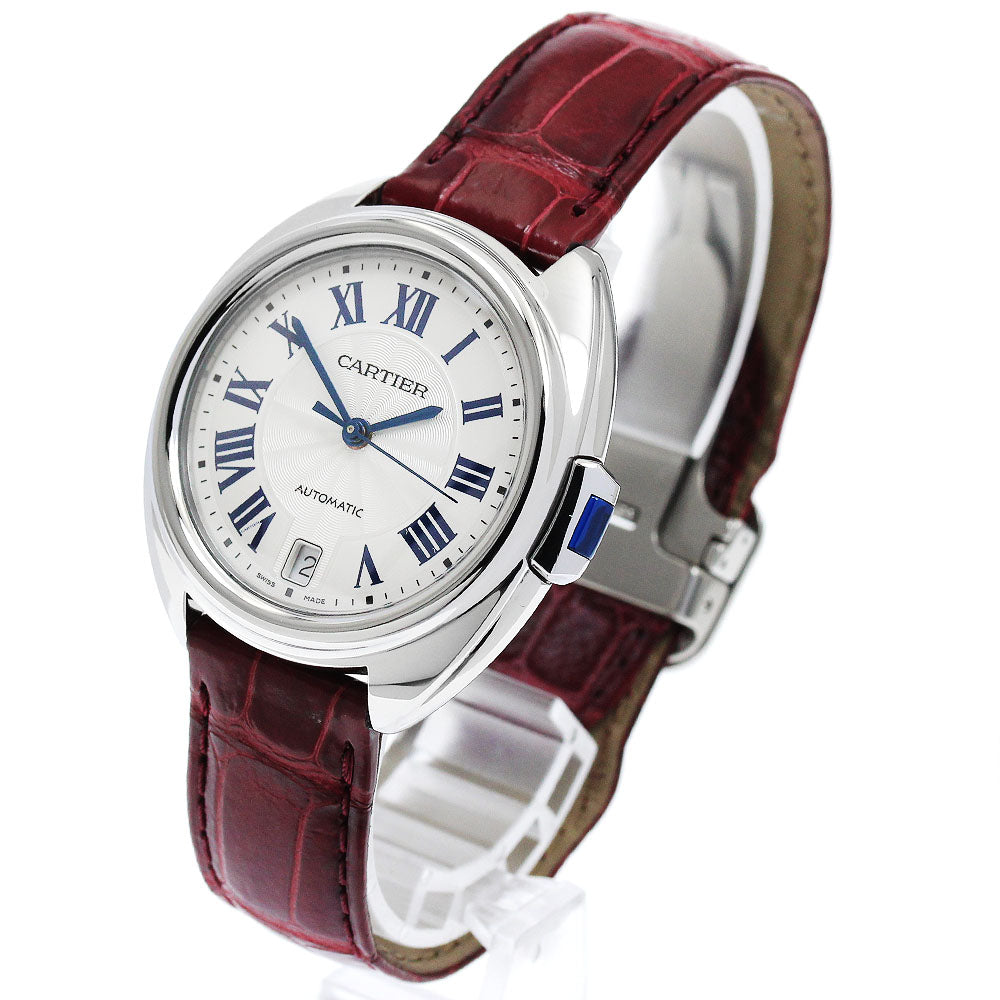 CARTIER Kuredu Cartier WSCL0017 Date Silver Dial Automatic Ladies Watch_884135