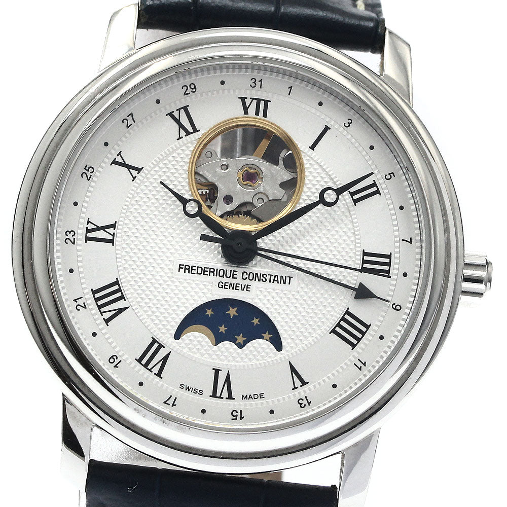 FREDERIQUE CONSTANT Classic heartbeat FC-330/335X4P4/5/6 Pointer Date Moon Phase Silver Dial Automatic Men's Watch_884141