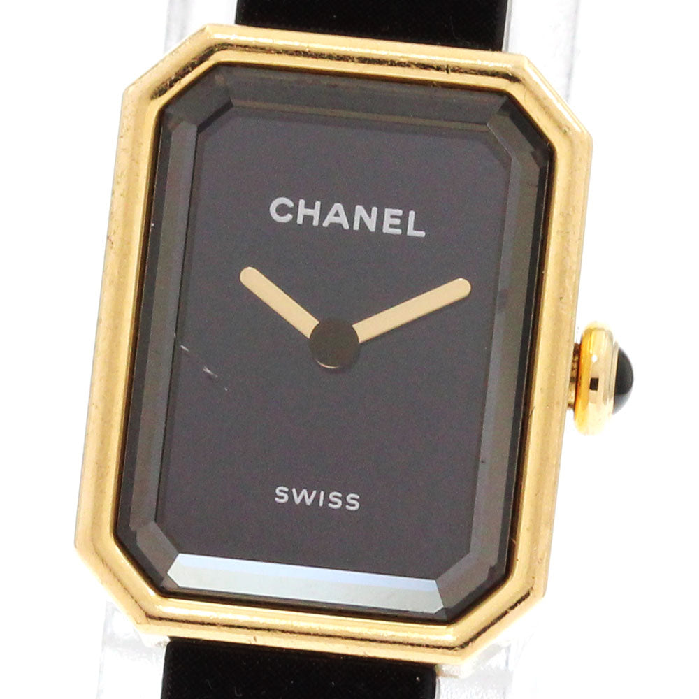CHANEL Premiere Velvet H6125 black Dial Quartz Ladies Watch_884170