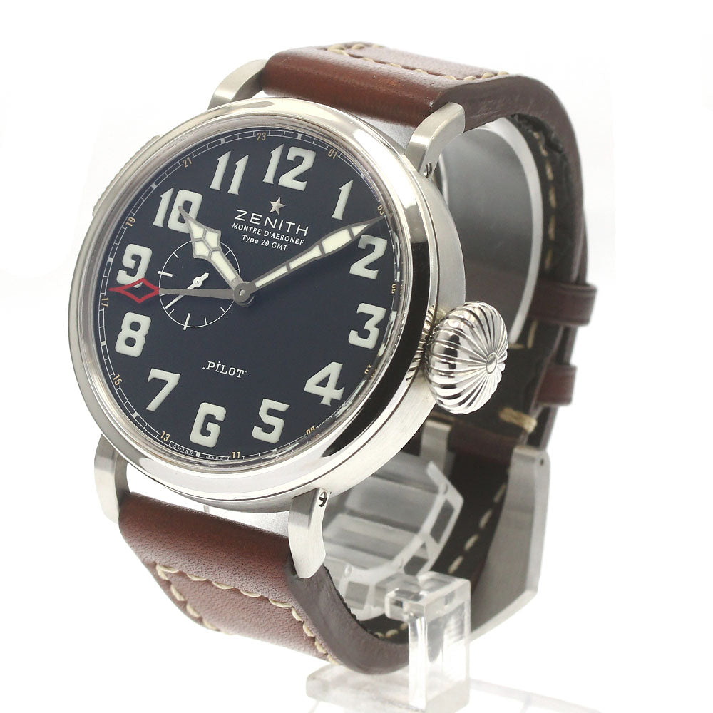 ZENITH Pilot Aeronev type 20 03.2430.693 GMT black Dial Automatic Men's_884172