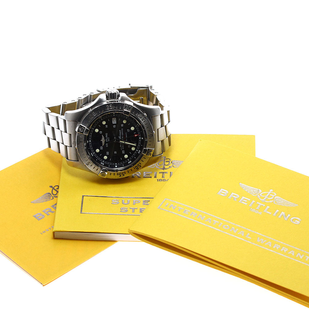 BREITLING Super Ocean Steelfish A17390 Date Automatic Men's Watch_884182