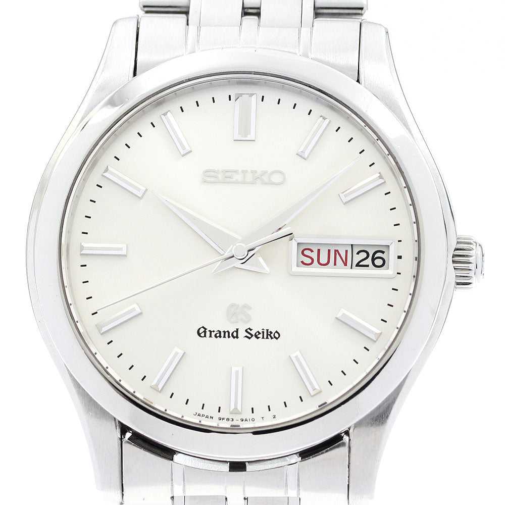 SEIKO Grand Seiko SBGT005/9F83-9A30 Day date Silver Dial Quartz Men's_884187